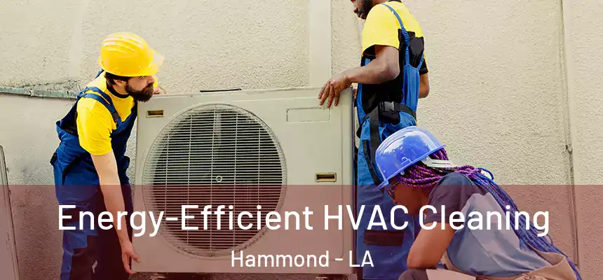 Energy-Efficient HVAC Cleaning Hammond - LA