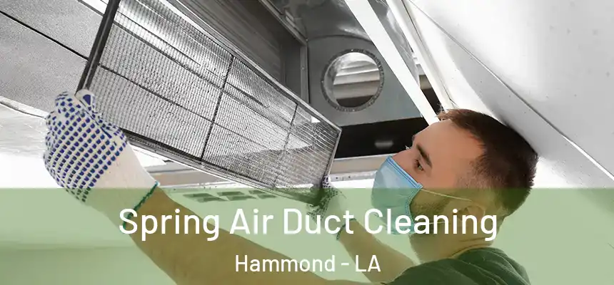 Spring Air Duct Cleaning Hammond - LA