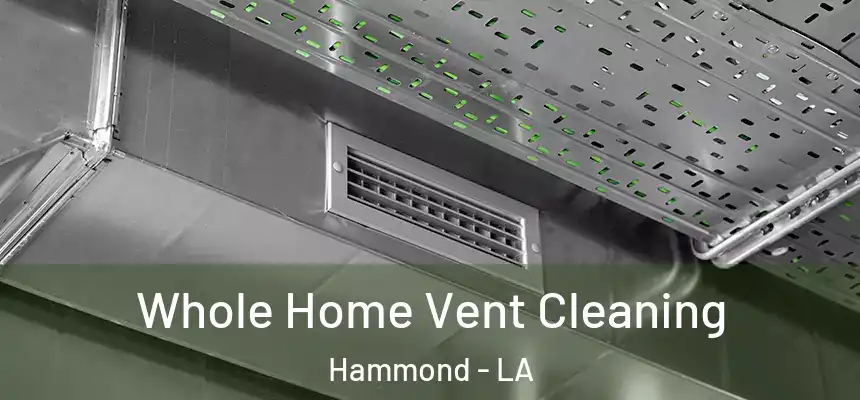 Whole Home Vent Cleaning Hammond - LA